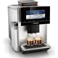 Siemens TQ903R03, Machine à espresso, café en grains, moulin intégré, 1500 W, noir, acier inoxydable