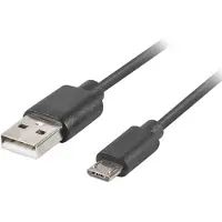 Lanberg Câble USB 2.0 micro BM-AM 1.8m QC 3.0 noir