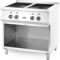 Hendi Cuisinière à induction 4 feux, 400V/17000W, 800x720x(H)854mm