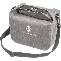 M-Wave Fahrradtasche Suburban Front 7 Liter in Grau von Messingschlager