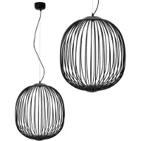 Toolight Lampe Suspendue APP967-1CP Black