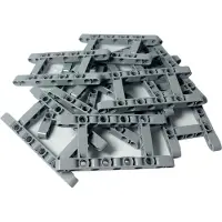 LEGO 5x11 Technic Bras élévateur gris clair - 64178 NOUVEAU ! Quantité 5x