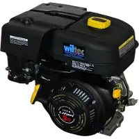 Wiltec LIFAN 177F-B Moteur essence – 440 x 406 x 354 mm – 6,6 kW (9 CV) – 270 ccm – 4 temps, Ø arbre 25 mm – capacité 6 L – OHV – Refroidi par air – Monocylindre Lanceur manuel – Kart Jardin