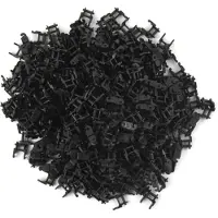 LEGO Technic Petits maillons de chaîne noirs pour pelleteuse et chenille - 3711 NOUVEAU ! Quantité 1000x