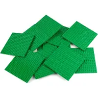 LEGO 16x16 Panneaux de construction Vert Constructible des deux côtés - 91405 NOUVEAU ! Quantité 3x