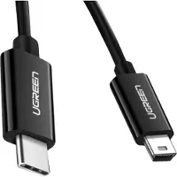 UGREEN Câble Usb-C Do Mini Usb Us242, 1M (Czarny)
