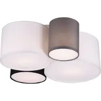 TRIO Lampe de plafond Hotel 4 lumières 50cm