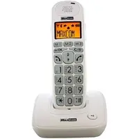 Maxcom MC6800 BB Téléphone DECT Identification de l'appelant Blanc