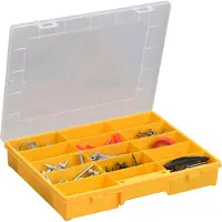 Allit 457240 boîte d'assortiment "EuroPlus Basic", taille : 37/15, jaune