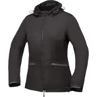 IXS Elora-ST-Plus Ladies Black Textile Motorcycle Jacket Taille S