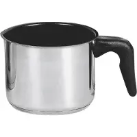 Karl Krueger KARL KRÜGER Pot à lait avec bec verseur intérieur antiadhésif 1 litre Ø12cm Acier inoxydable