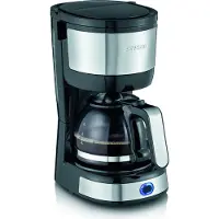 Severin Ka4808 Drip Coffee Maker 4 Cups Argenté One Size / EU Plug 220V