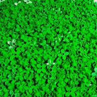 LEGO 2x2 Fleur avec 4 pétales vert clair - 4727 NOUVEAU ! Quantité 50x