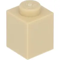 LEGO 250 pièces 3005 Brick 1x1 Part Basic Bricks 250 Beige