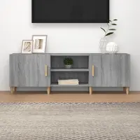 Prolenta Maison Exclusive - Meuble TV gris Sonoma 150x30x50 cm Matériau dérivé du bois