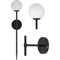 Toolight Applique Murale APP577-1W 100cm Black