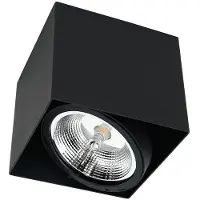Milagro Plaza-applique 1Xgu10 Ar111 noir Spots de plafond