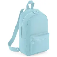 Bagbase BG153 | Mini Essential Fashion Backpack / 23 x 35 x 12 cm - Couleur : Powder Blue - Taille : 23 x 35 x 12 cm