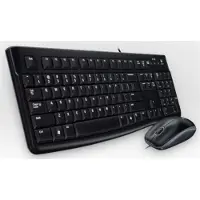 Logitech Desktop MK120 - Tastatur-und-Maus-Set - USB - Französisch (920-002539)