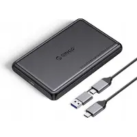 ORICO Ddl25-C3 Disque dur 2.5 Hdd/Ssd Usb-C 5Gb/S - Noir