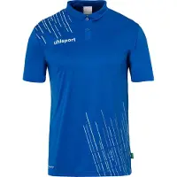 Uhlsport Score 26 Poly Polo Homme 182 - bleu azur/blanc L