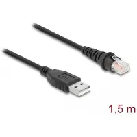 DeLOCK RJ50 zu USB 2.0 Typ-A Barcodescanner Kabel 1,5 m