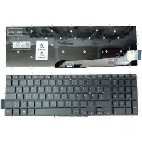 T-ProTek Clavier - couleur : noir - sans cadre - sans éclairage Clavier allemand compatible avec Dell Inspiron 15-5765