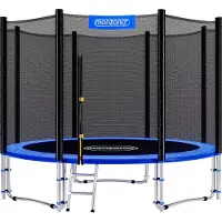Monzana Trampoline Ø183cm avec filet de sécurité