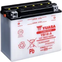 Yuasa Batterie plomb/acide sans pack d'acide - YB18-A