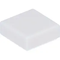 LEGO 100 pièces , pièce n° 3070, Blanc (White)