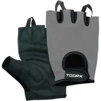 Toorx Fitness Gants de fitness - Daim - Gris - Taille : M