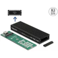 DeLOCK 42004 Gehäuse USB Type-C M.2 NVMe PCIe SSD oder SATA SSD