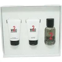 Dsquared2 Wood 2 Eau de Toilette 50 ml + BG 50 ml + SG 50 ml