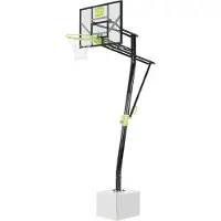 Exit Galaxy Panneau de Basket – Fixation au Sol – Panier de Basket – pour Enfants – Extérieur