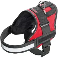 Karlie Xtreme Harnais pour chien Teflon, Couleur:rouge, Taille:65 - 77cm x 38mm