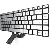 T-ProTek Clavier FRANÇAIS éclairage compatible avec HP Spectre x360 13-w003ng (Z3E37EA)