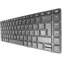T-ProTek Clavier français canadien avec cadre TrackPoint compatible avec HP ProBook 8470b