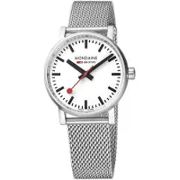 Mondaine Evo2 Woman Watch Argenté 35 mm Femme