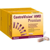 Omnivision CentroVision AMD Premium Comprimés pour la dégénérescence maculaire liée à l'âge, 180 comprimés