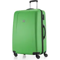 Hauptstadtkoffer - Wedding - Hartschalen-Koffer Trolley Rollkoffer Check-In Gepäck Gurtmaß max. 158 cm Reisekoffer TSA, 65 cm, 67 Liter,Hellgrün
