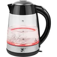 Lafe Bouilloire en verre avec contrôle de la température CEG015 | 1,7 l