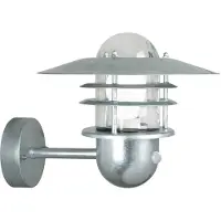 Nordlux Applique murale Agger Zinc Grey Up avec capteur