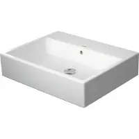 Duravit Vero Air meuble lavabo 60x47cm, avec trop-plein, avec table de robinetterie, sans trou de robinet, 2350600060