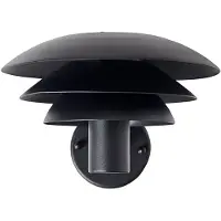 Dyberg Larsen Luminaires d'extérieur , DL20, dimmable, Noir, Métal, Design