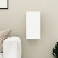 Prolenta Maison Exclusive - Meuble TV blanc chêne Sonoma 30,5x30x60 cm Matériau dérivé du bois