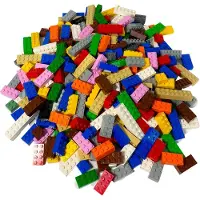 LEGO Briques à deux rangées Coloré NOUVEAU ! Quantité 1000x - chaque mélange est composé individuellement