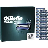 Gillette Mach3 20 pcs