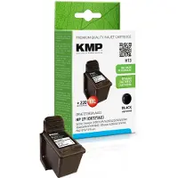 KMP encre rechargé pour hp pour deskjet 3320 noir, Contenu: 19 ml, compatible avec le No OEM C8727AE, No.27 groupe: 997, (0997,4271/H13) hp DeskJet 3325/3420/34