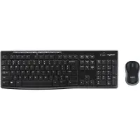 Logitech Wireless Combo MK270 - Ensemble clavier et souris - sans fil - 2,4 GHz - français (920-004510)