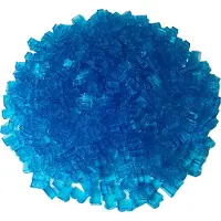 LEGO 1x2 Briques hautes Transparent Bleu - 3004 NOUVEAU ! Quantité 100x